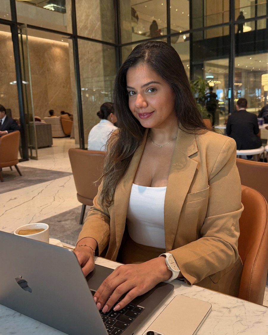 Ambreen Hasan at work